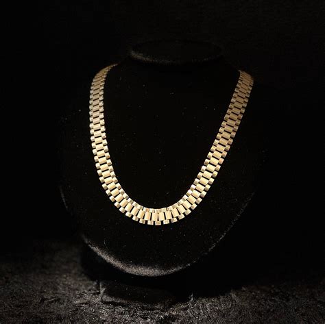 rolex chain with pendant